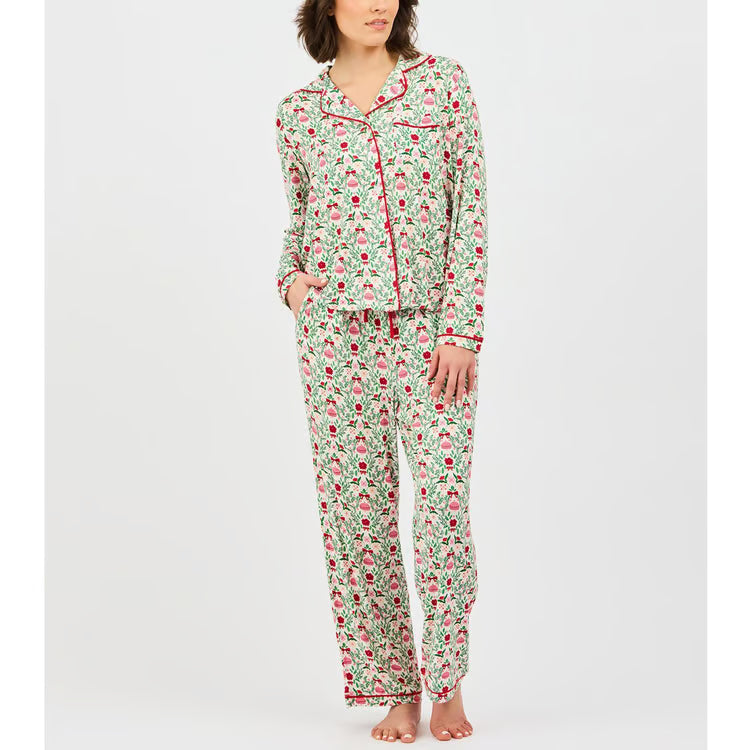 Charlotte Trimmed with Joy Pajama Set