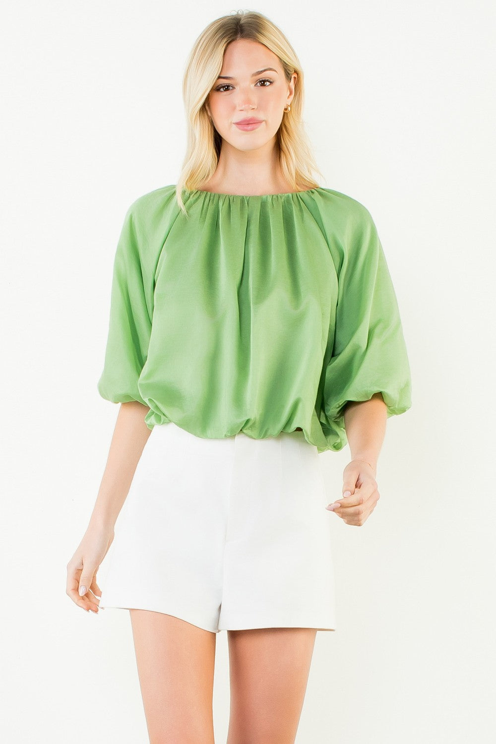 Short Sleeve Flowy Top