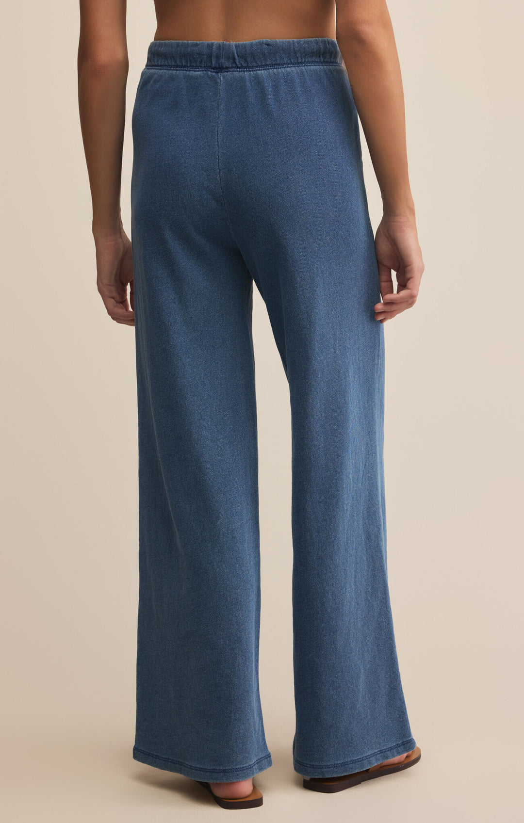 Z Supply Hunter Knit Denim Pant in Vintage Indigo