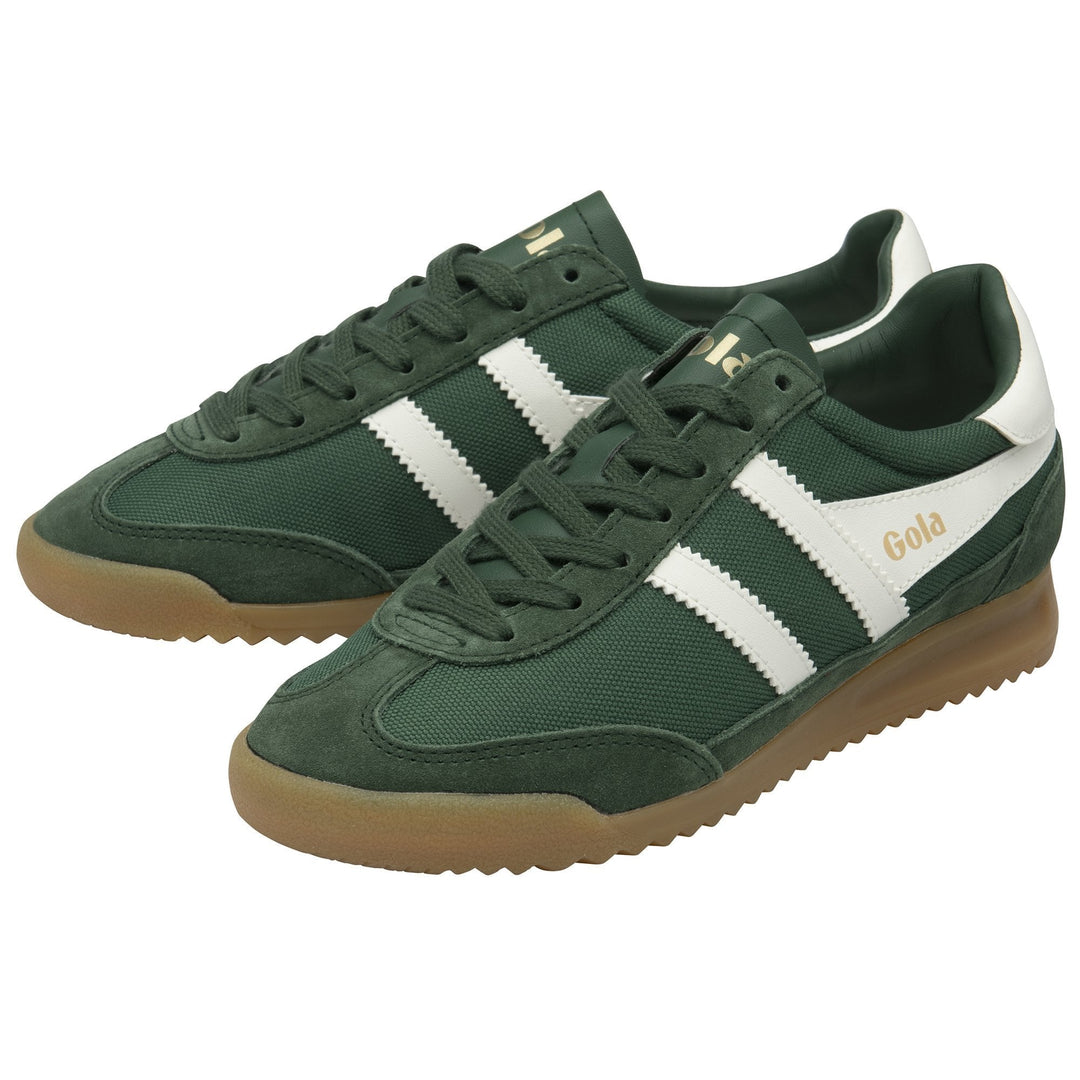 Gola Classics Tornado Sneakers in Evergreen Off White