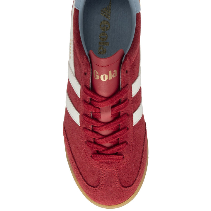 Gola Classics Women's Torpedo Sneakers in Red/ Off-White