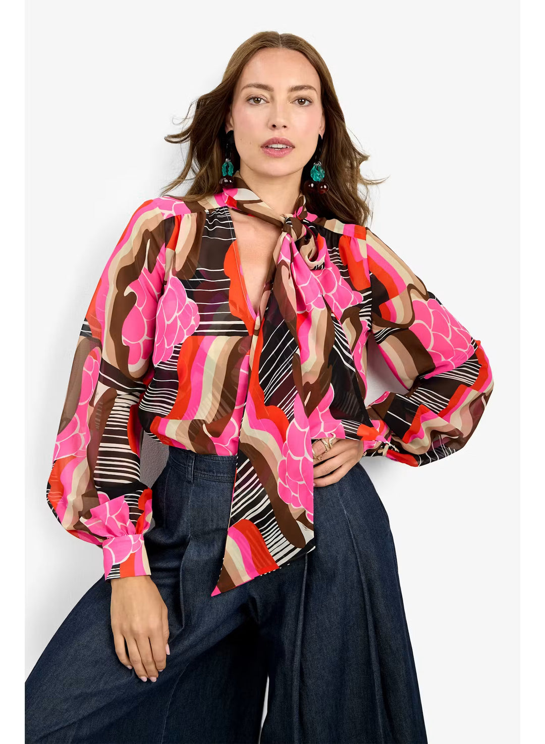 Trina Turk Pienza Top in Multi