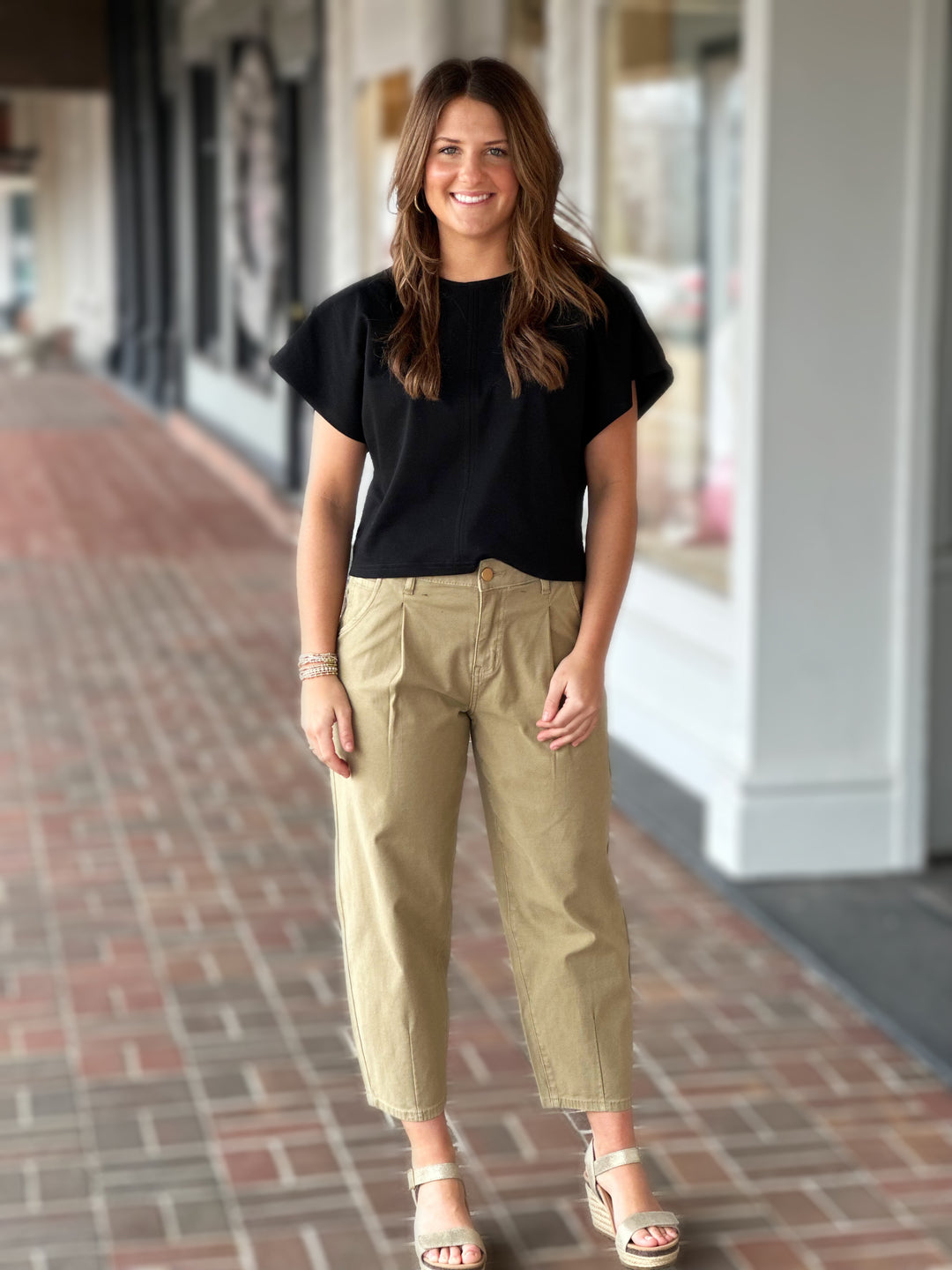 Not So Basic Black Crop Top