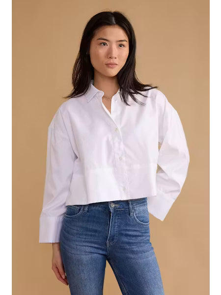 Thomas & Lourdes Damien Top in White