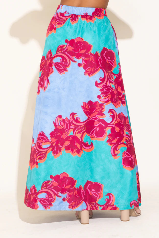 Alden Adair Daphne Skirt in Cactus Flower