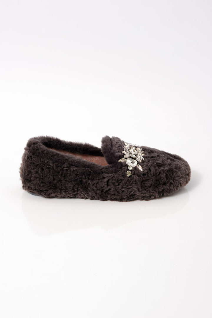 Free People Slumber Party Loafer in London Fog