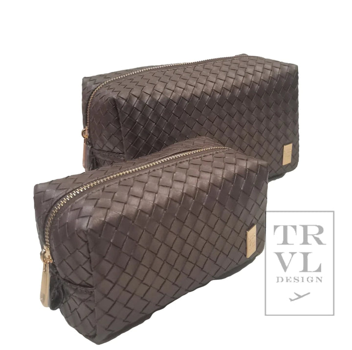 TRVL Design LUXE DUO DOME Bag Set Woven Bronze