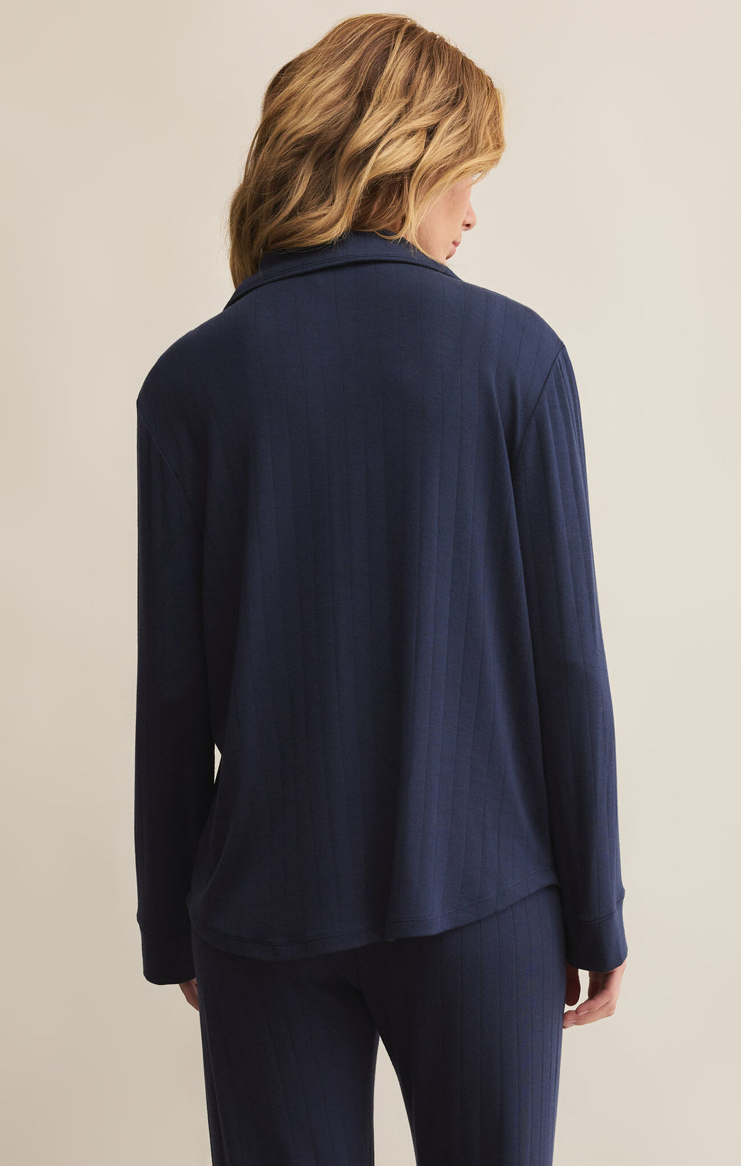 Z Supply Classique Rib Top in Eclipse
