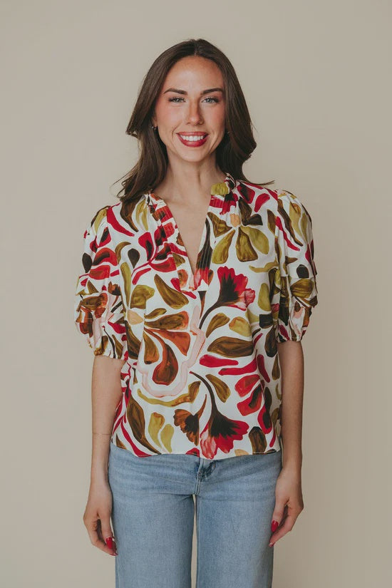 LaRoque Alix Top in Fall Pallet