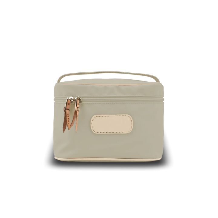 Jon Hart Makeup Case in Tan Coated Canvas