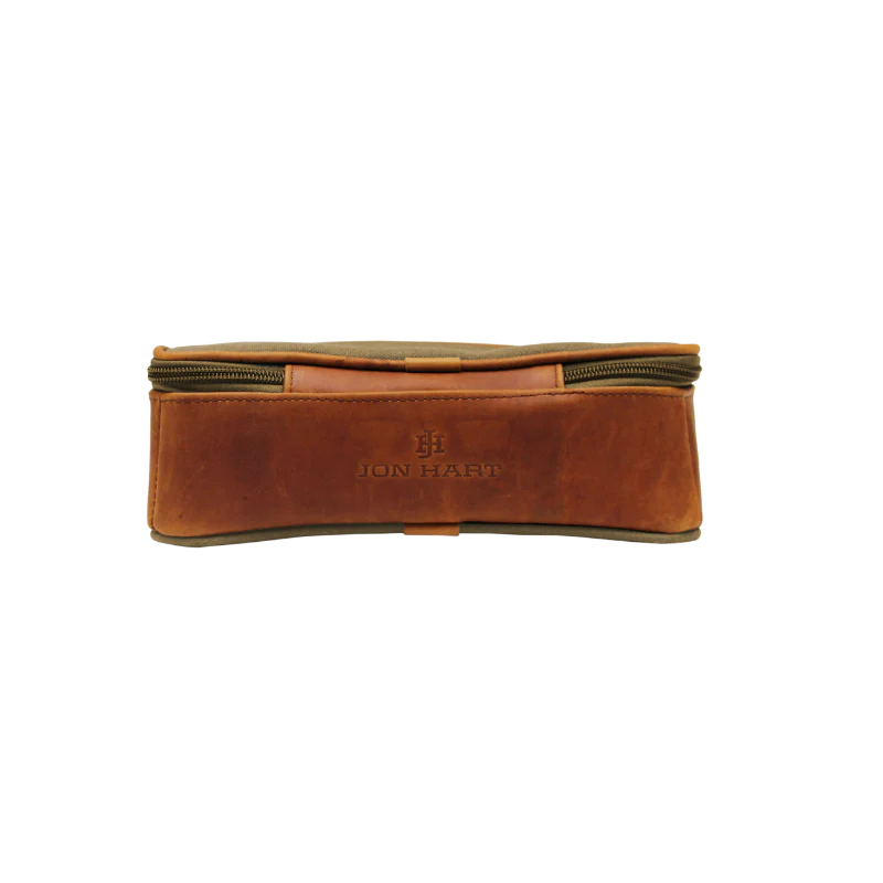 Jon Hart JH Dopp Kit in Khaki Canvas
