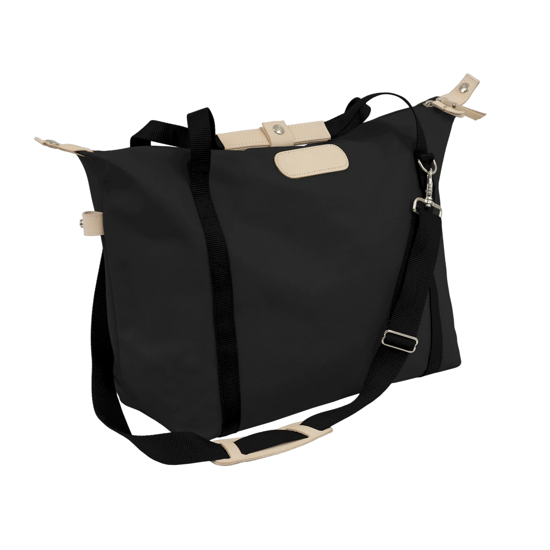 Jon Hart Daytripper in Black Coated Canvas
