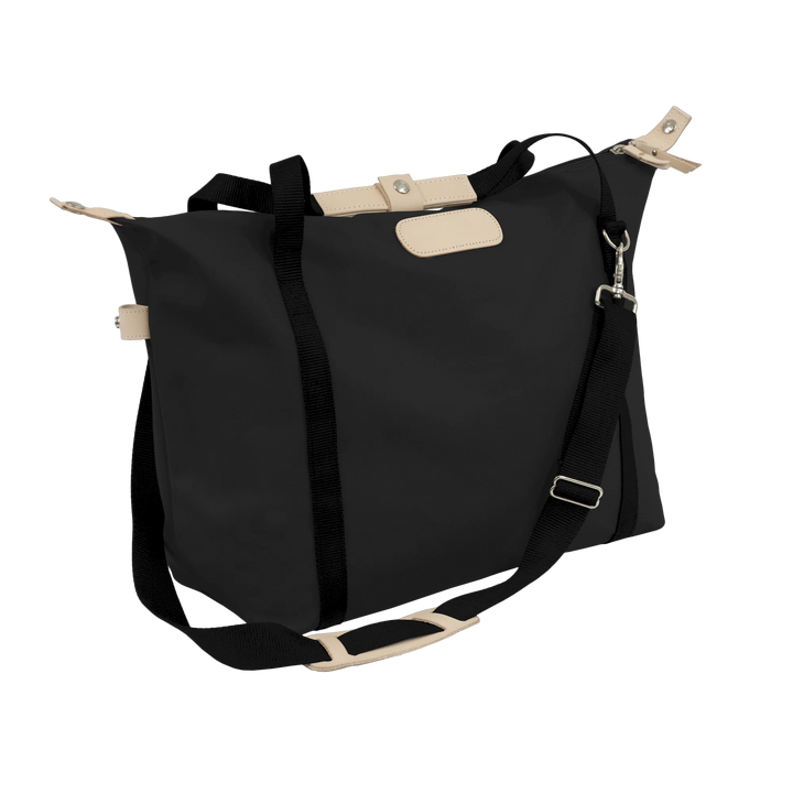 Jon Hart Daytripper in Black Coated Canvas