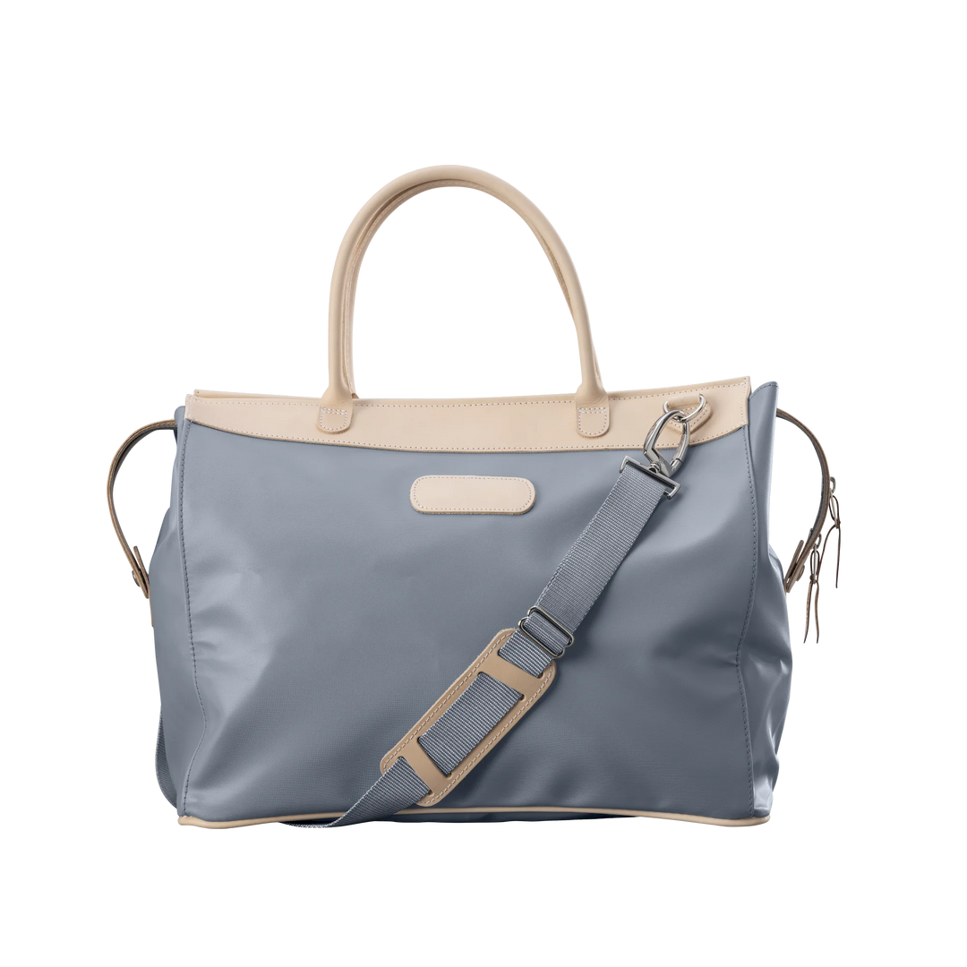 Jon Hart Burleson Bag in Slate Coated Canvas