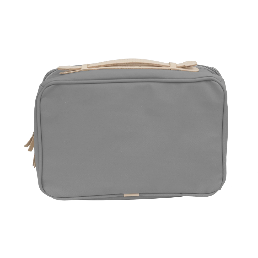 Jon Hart Large Travel Kit in Slate Coated Canvas
