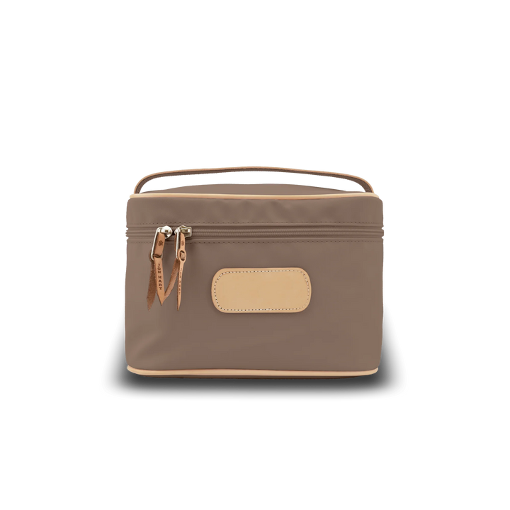 Jon Hart Makeup Case in Saddle Coated Canvas