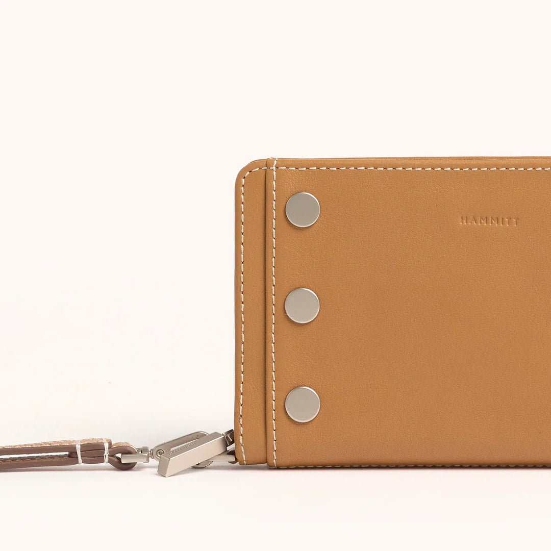 Hammitt Bryant Wallet in Oak Edge/Brushed Silver