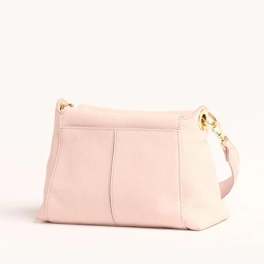 Hammitt Bryant Medium Shoulder Bag in Superbloom Pink/Gold