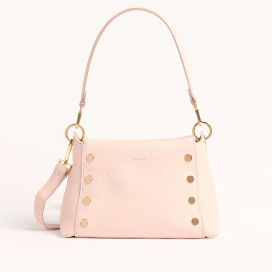 Hammitt Bryant Medium Shoulder Bag in Superbloom Pink/Gold