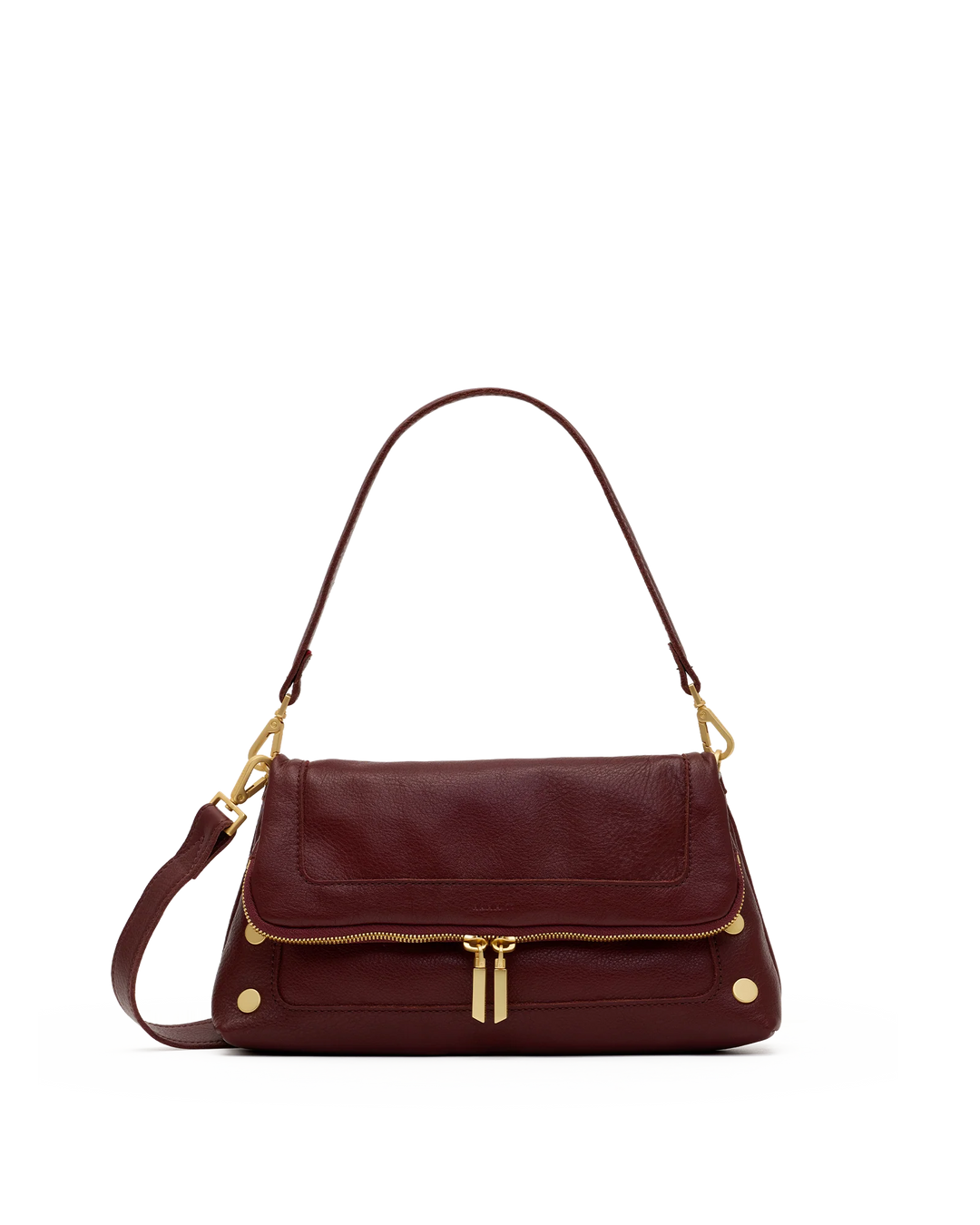 Hammitt Beverly Medium Cherrywood Pebble/Brushed Gold