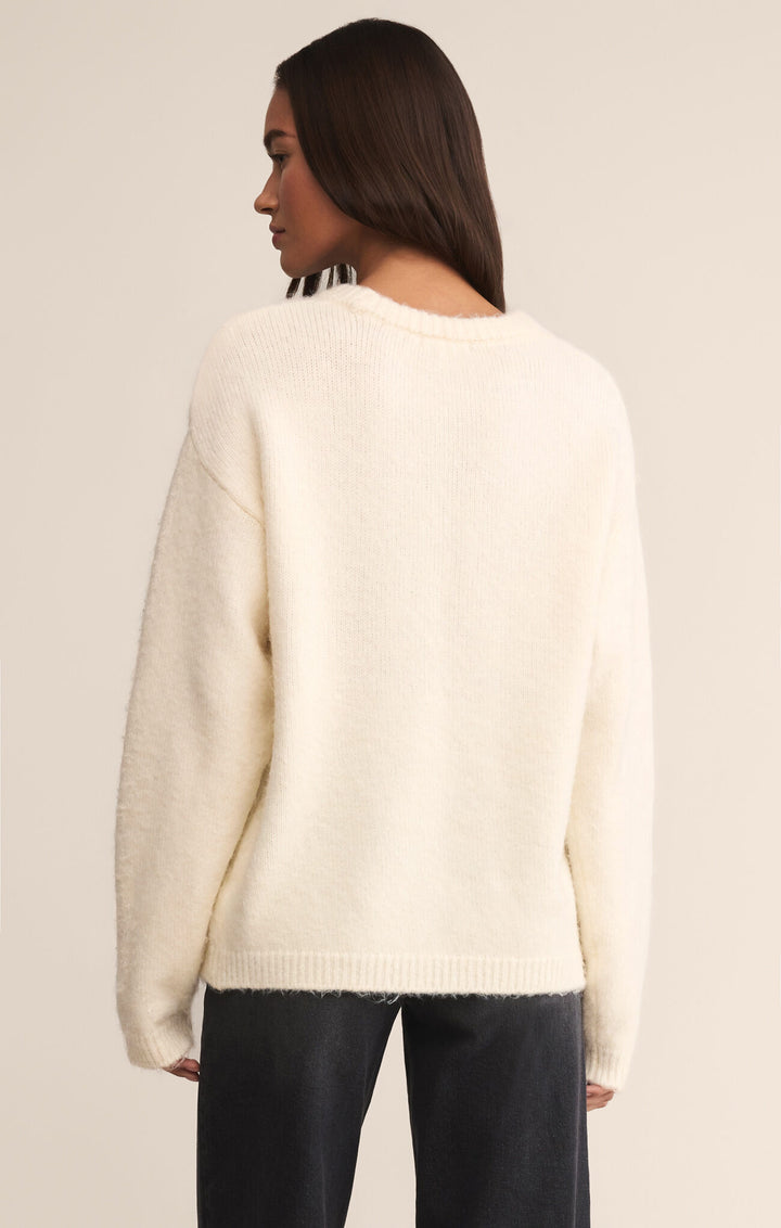 Z Supply Snowed In Sweater in Warm White