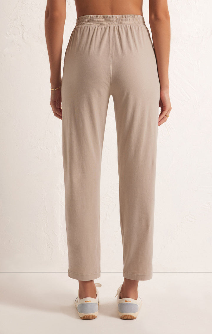 Z Supply Kendall Jersey Pant in Birch