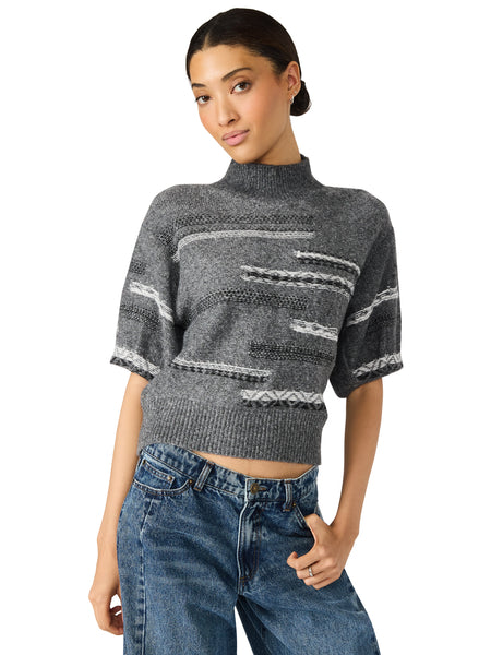 Steve Madden Ketra Sweater in Black Multi