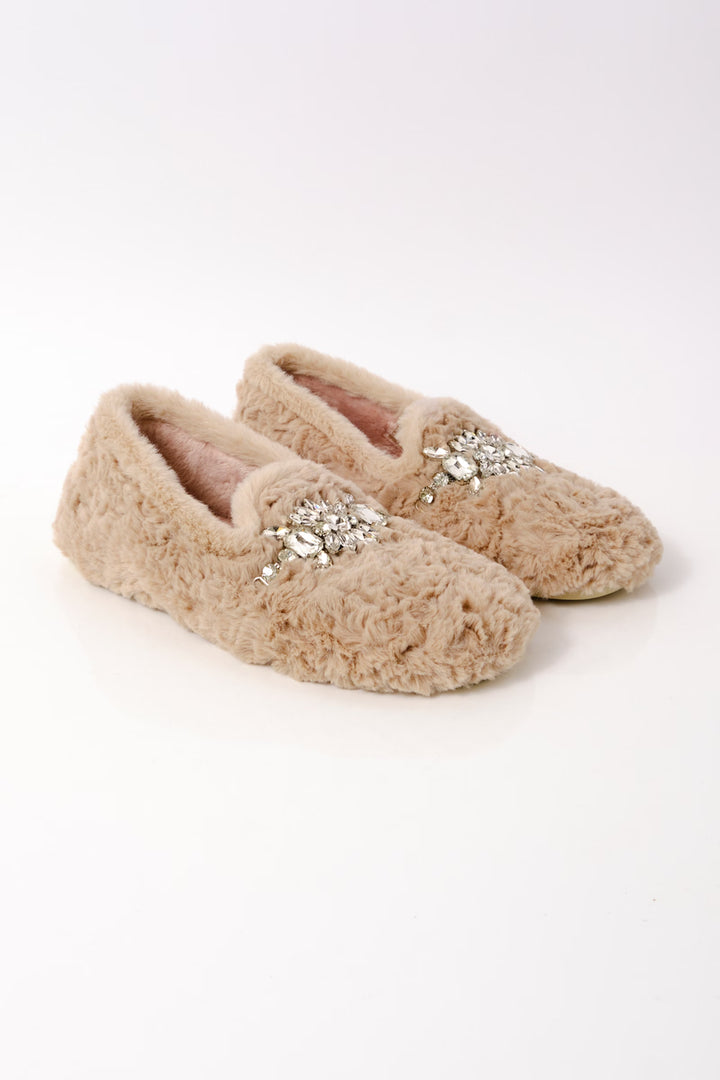 Free People Slumber Party Loafer in Parchment