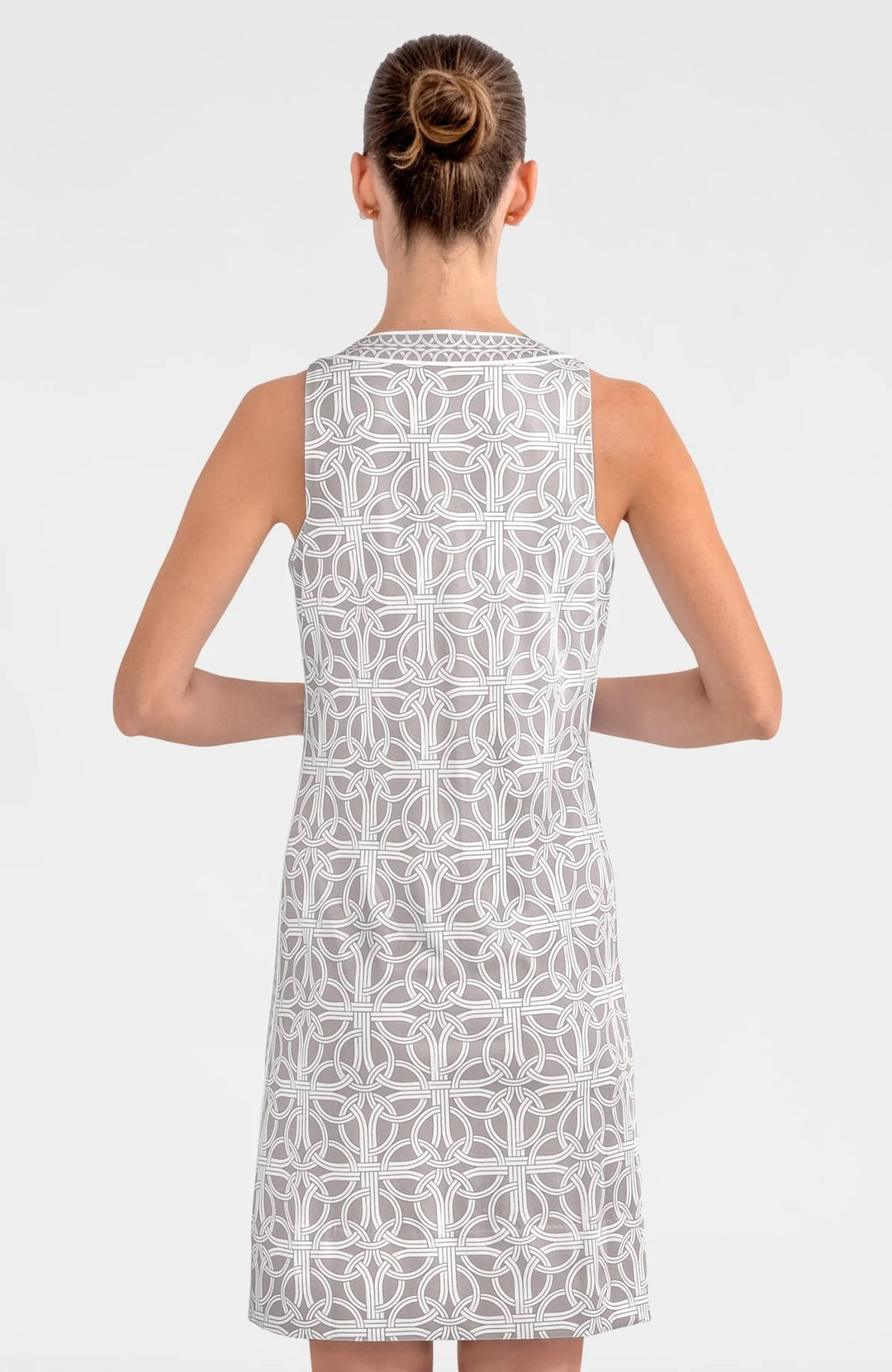 Gretchen Scott Plain Jane Dress - Ring Toss in Khaki
