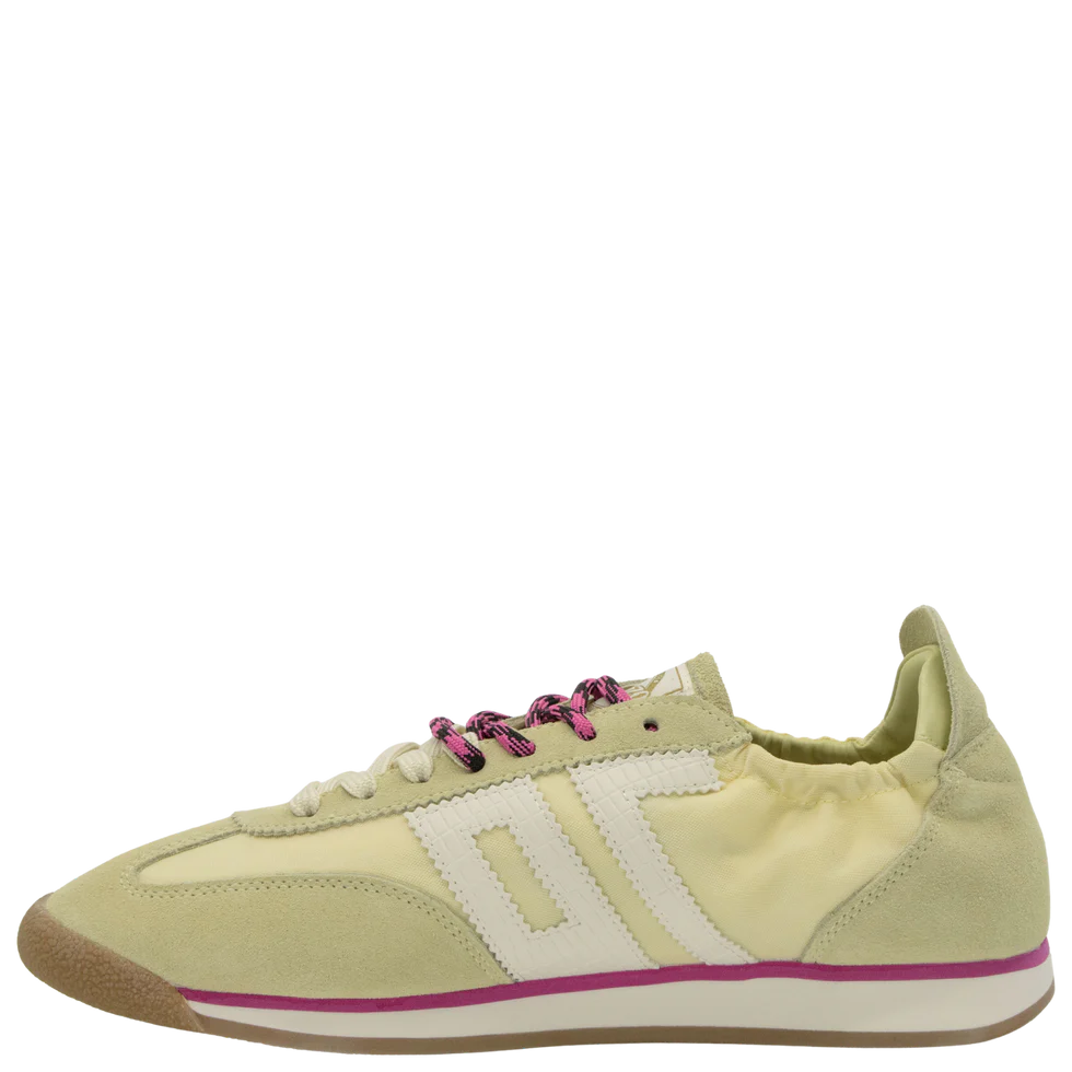 Back ROCKET in LIGHT YELLOW Sneakers