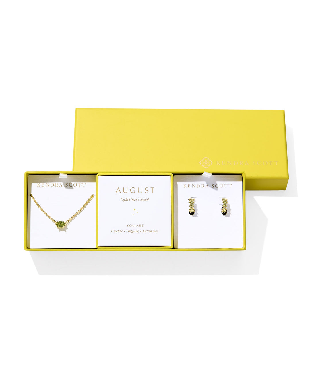 Kendra Scott Cailin Gold Birthstone Gift Set- August
