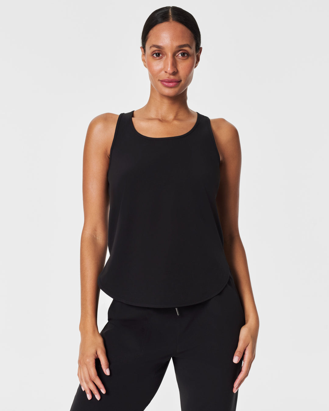 Spanx Out Of Office Shell Tank in Very Black