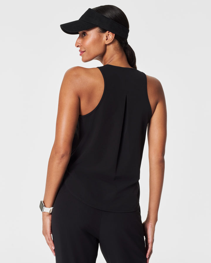 Spanx Out Of Office Shell Tank in Very Black