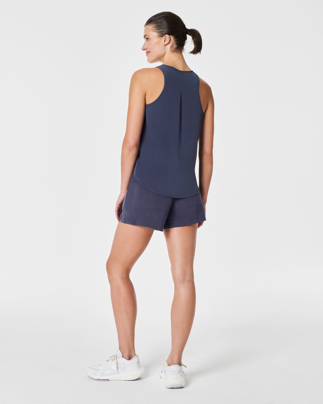 Spanx Out Of Office Shell Tank in Dark Storm