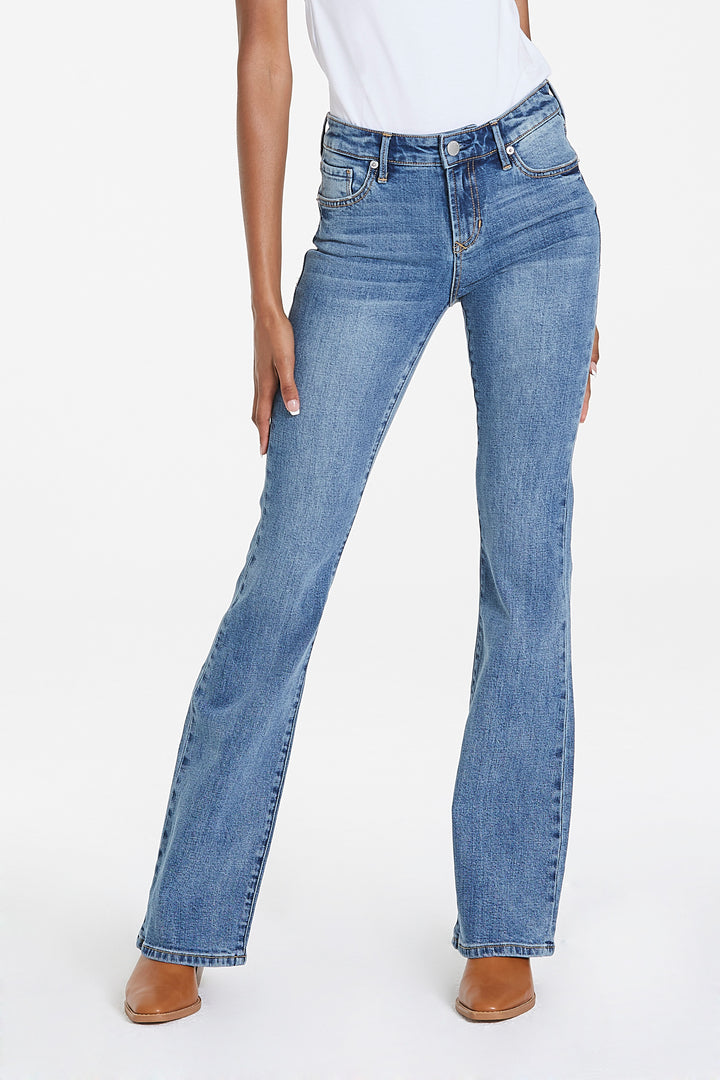 Dear John Jaxtyn High Rise Bootcut Jeans in Waikiki