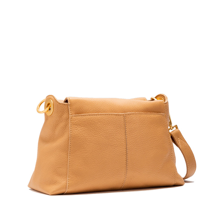 Hammitt Bryant Medium Shoulder Bag in Toast Tan/Brushed Gold
