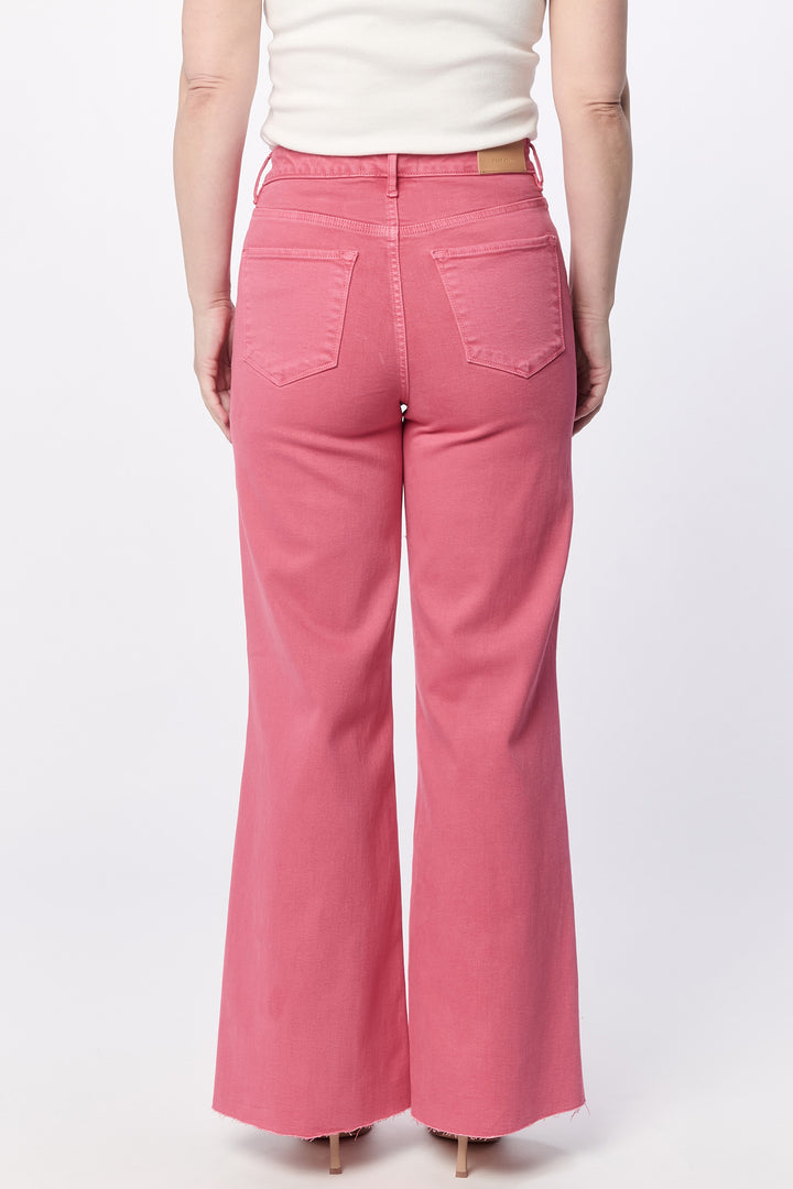 Dear John Fiona Wide Leg Jean in Raspberry