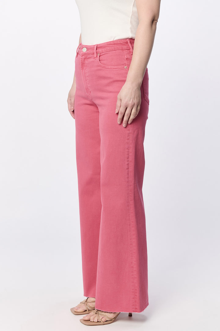 Dear John Fiona Wide Leg Jean in Raspberry