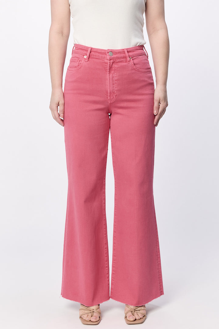 Dear John Fiona Wide Leg Jean in Raspberry