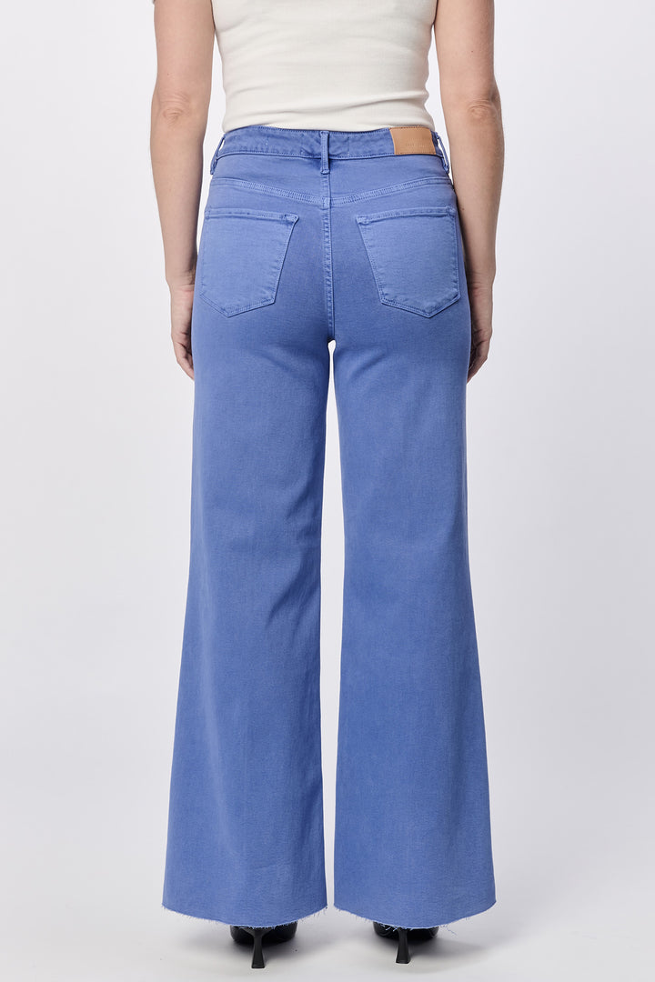 Dear John Fiona Wide Leg Jean in Dazzling Blue