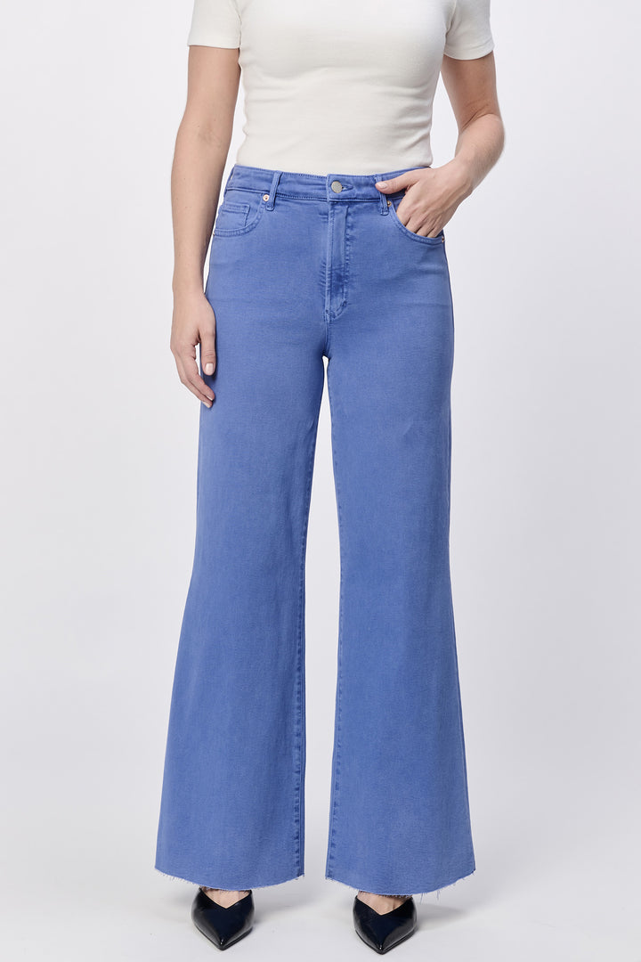 Dear John Fiona Wide Leg Jean in Dazzling Blue