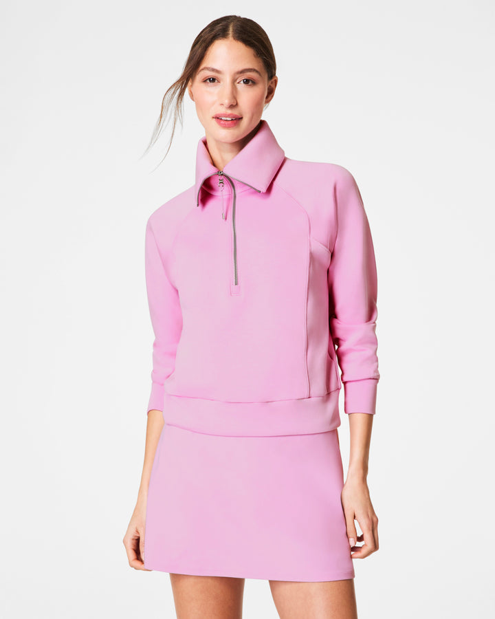 SPANX® AirEssentials Half Zip in Petunia