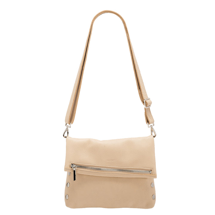 Hammitt VIP Med Shoulder Bag in Limestone/Silver