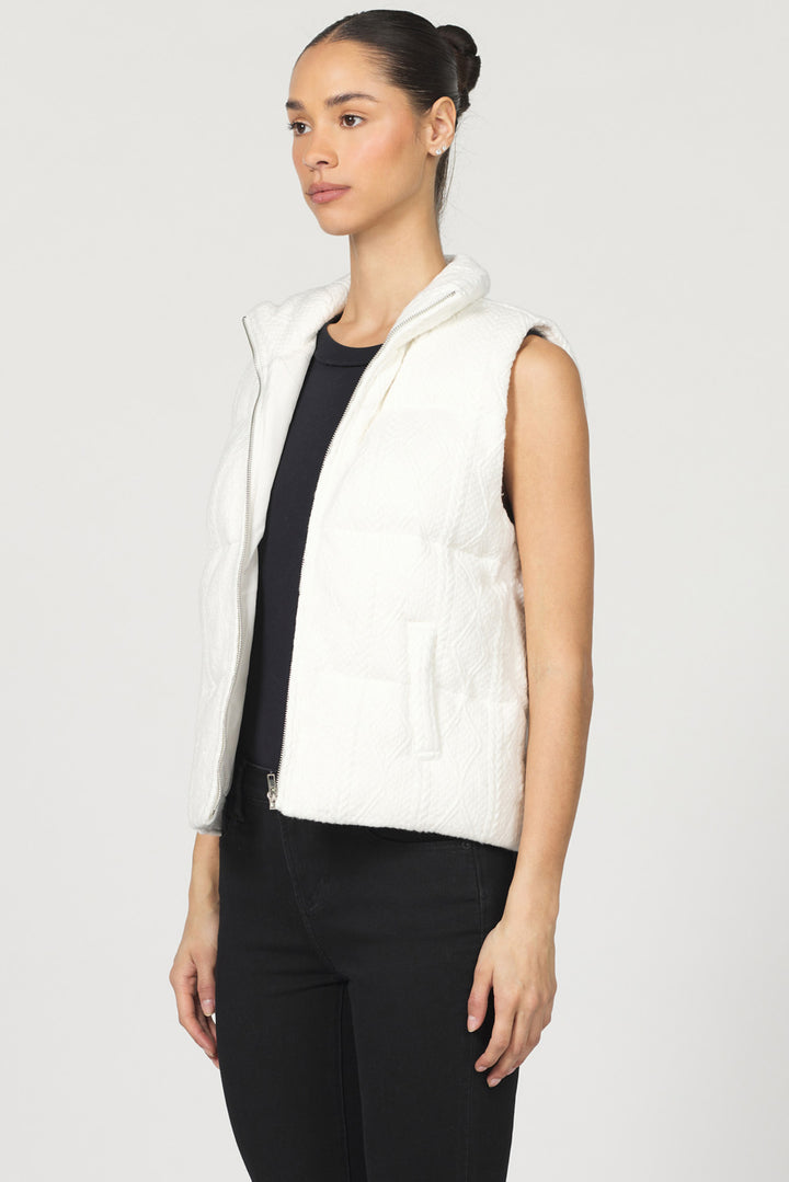 Dear John Hadley Vest in Cream