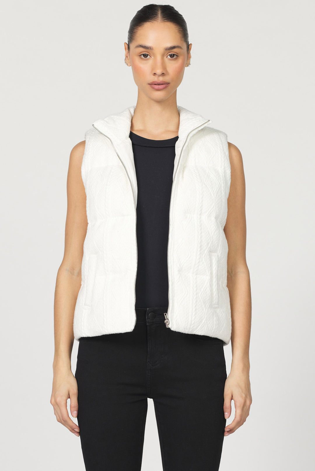 Dear John Hadley Vest in Cream