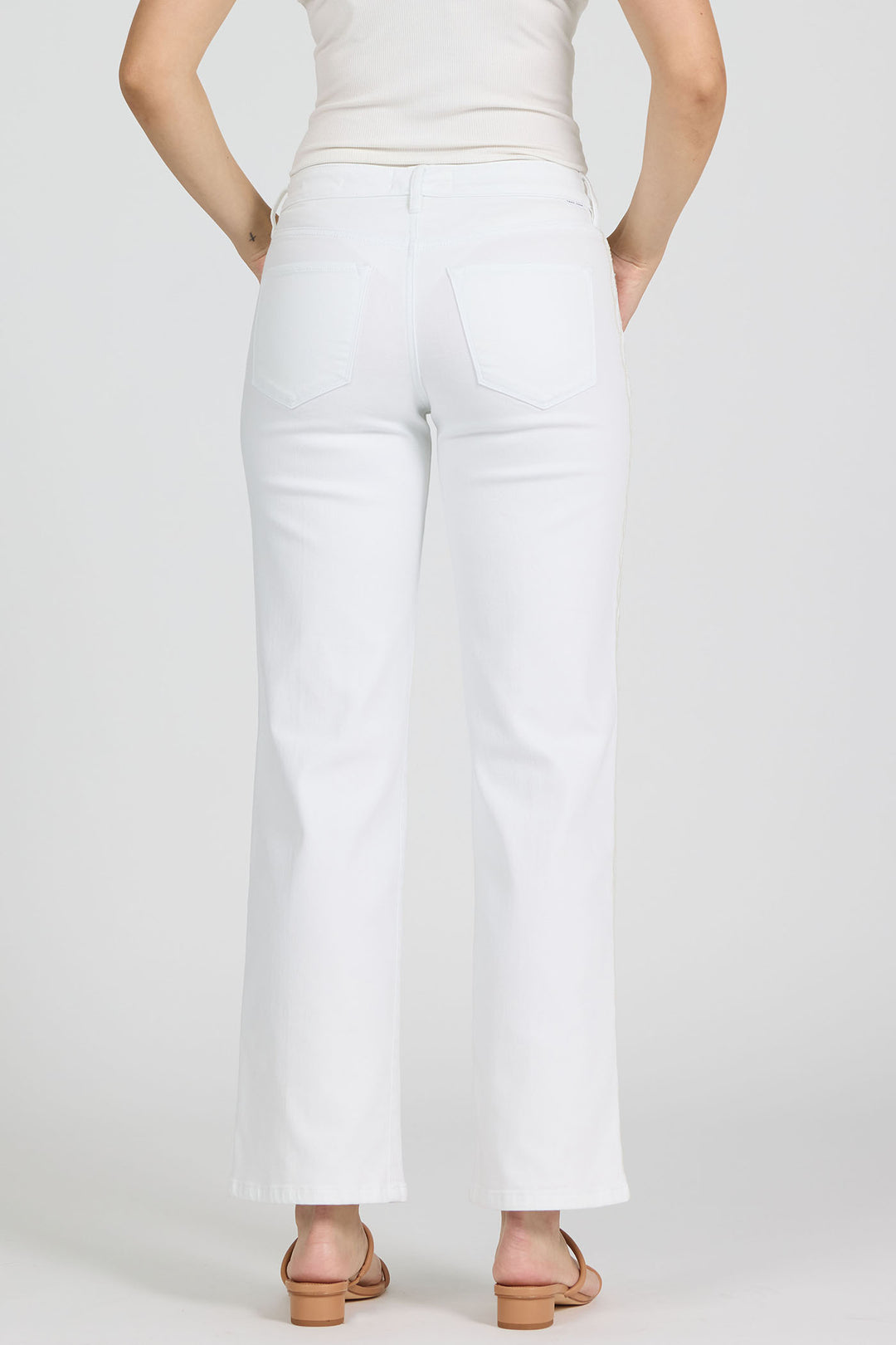 Dear John Taylor Mid Rise Jeans in White