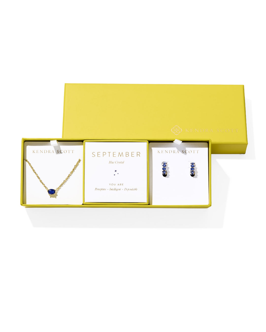 Kendra Scott Cailin Gold Birthstone Gift Set- September