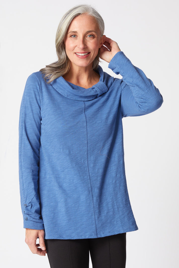 Habitat Cotton Pebble Cowl Tunic in Oxford