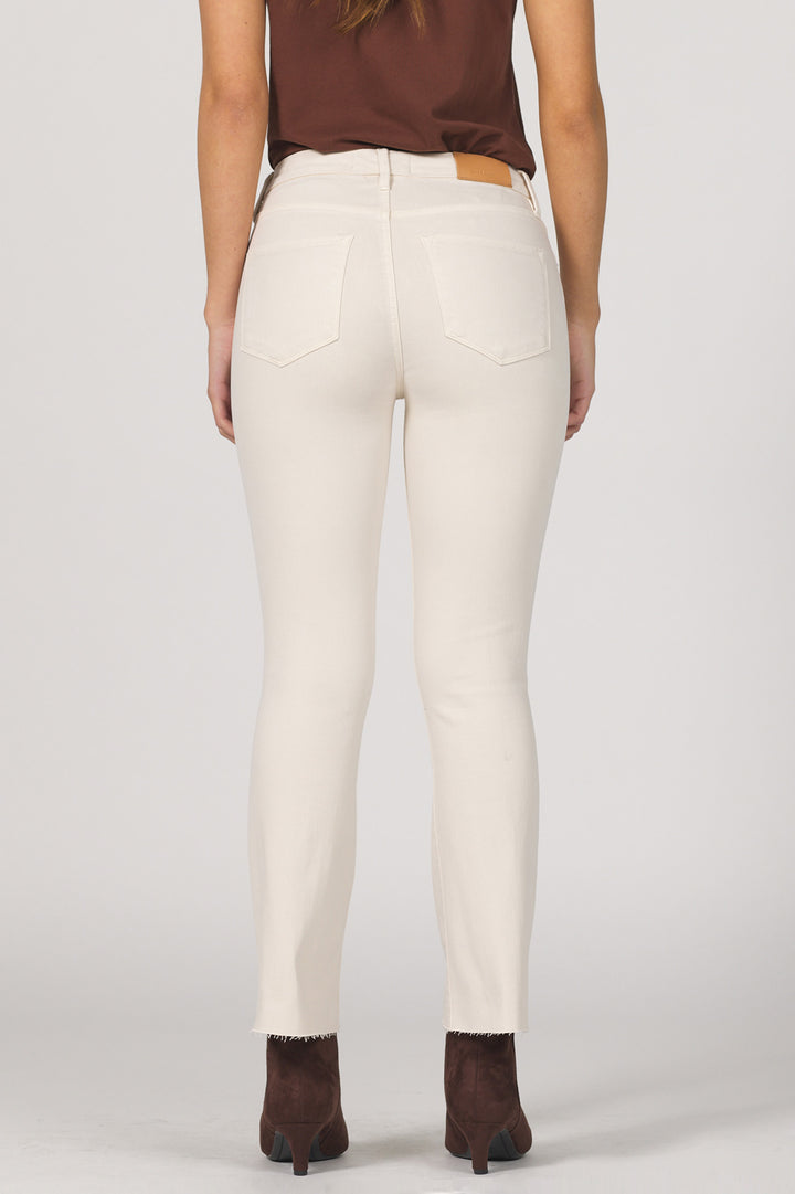 Dear John Jeanne Flare Jean in Whitecap Gray