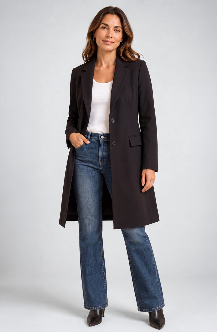 Liverpool Los Angeles  Blazer Coat in Black